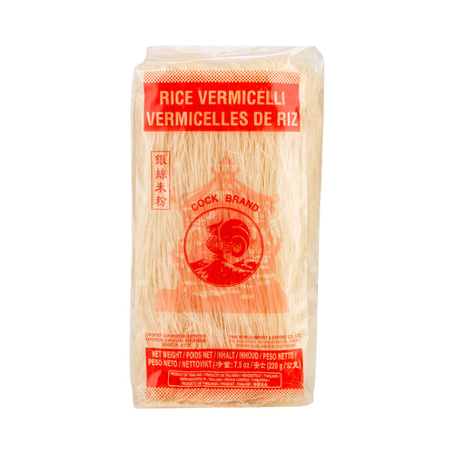 Cock Brand Pirinç Eriştesi 220 Gr ön görünüm