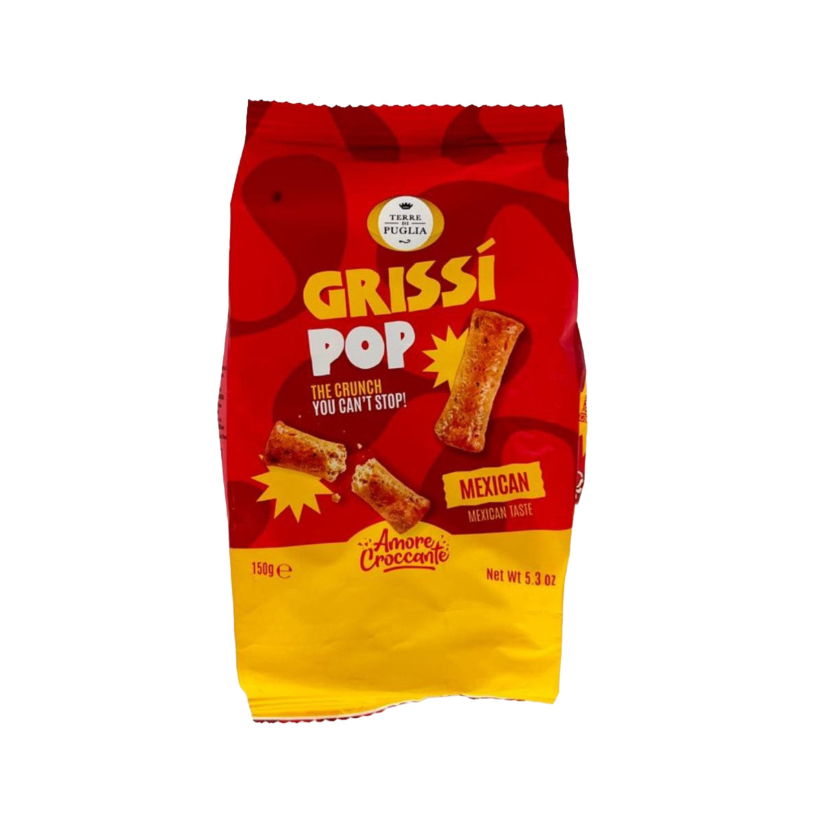 Terre Di Puglia Grissi Pop Meksika Baharatlı Kraker 150 Gr