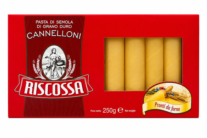 Riscossa Cannelloni 250 Gr ön görünüm