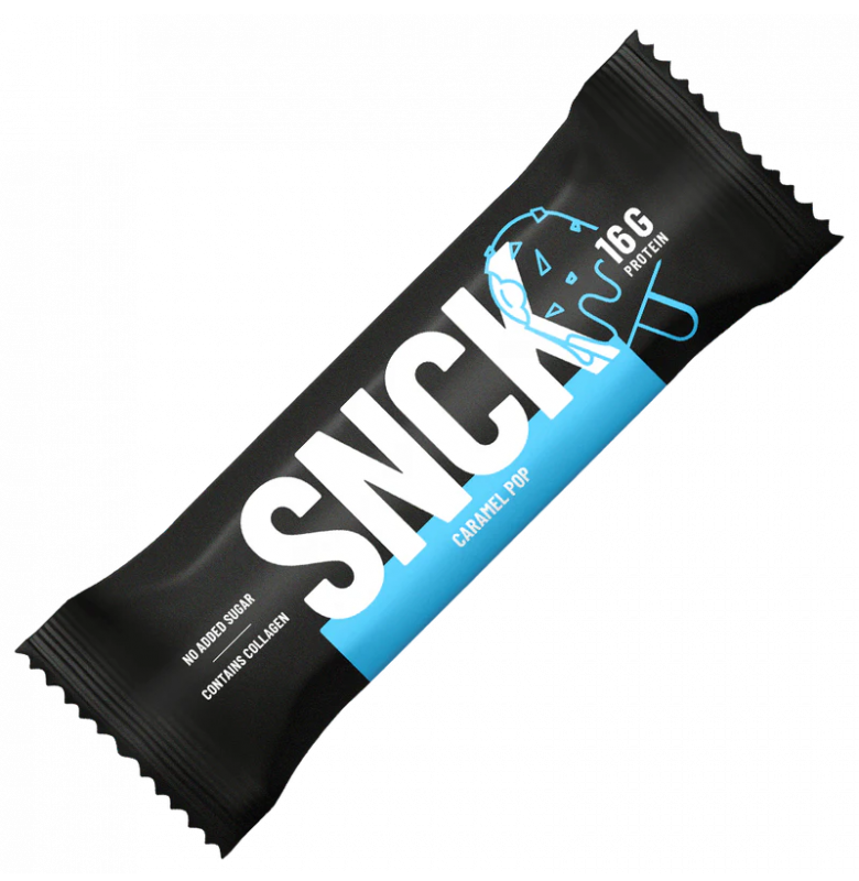 SNCK Caramel Pop Protein Bar 55 Gr x12 ön görünüm