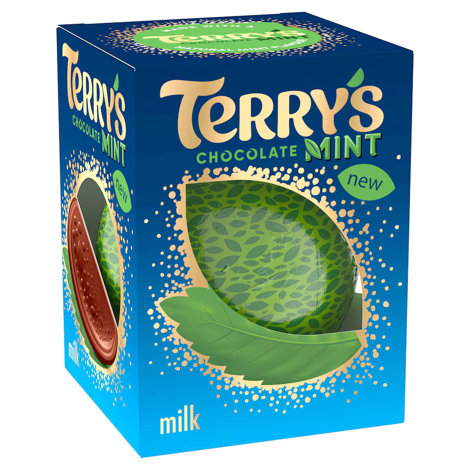 Terry's Chocolate Mint Milk Ball 145 Gr yan tasarım görünümü