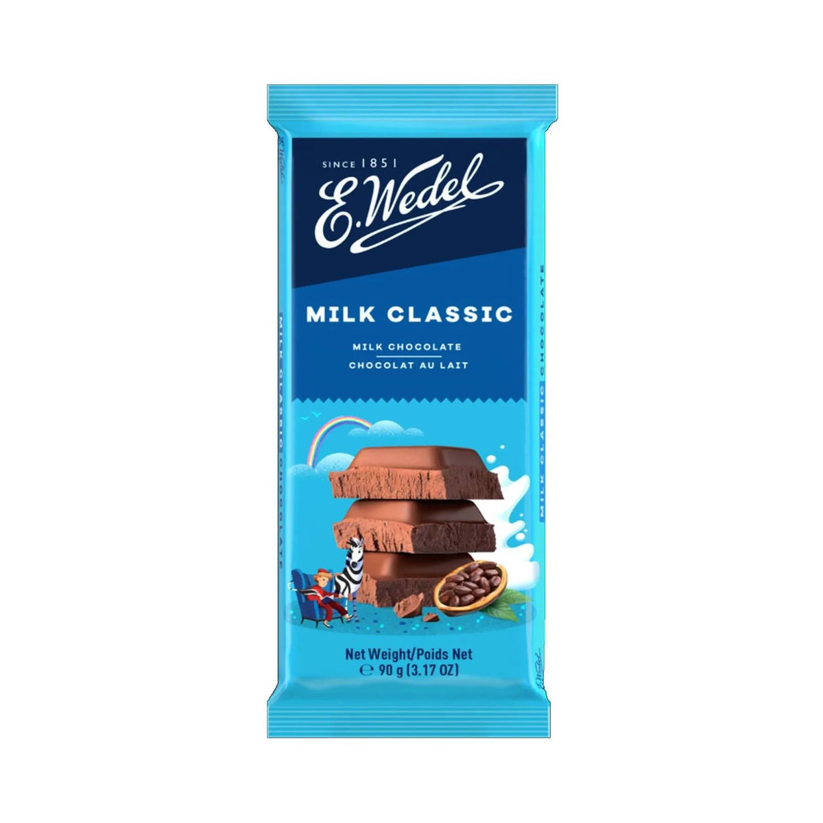 Wedel Klasik Sütlü Çikolata 90 Gr ön görünüm
