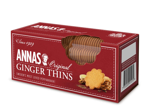 Annas Ginger Thins Zencefilli Bisküvi 150 Gr