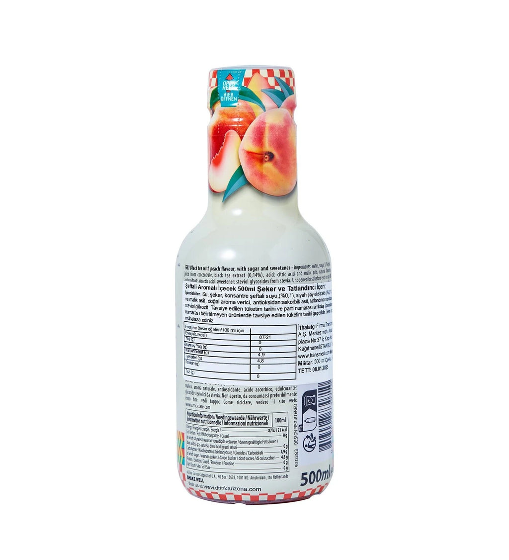 Arizona Peach Iced Tea 500 Ml