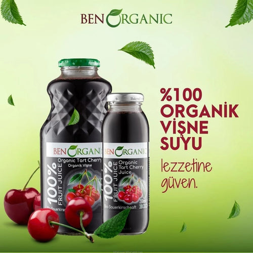 Benorganic Organik Vişne & Kiraz Suyu 946 Ml