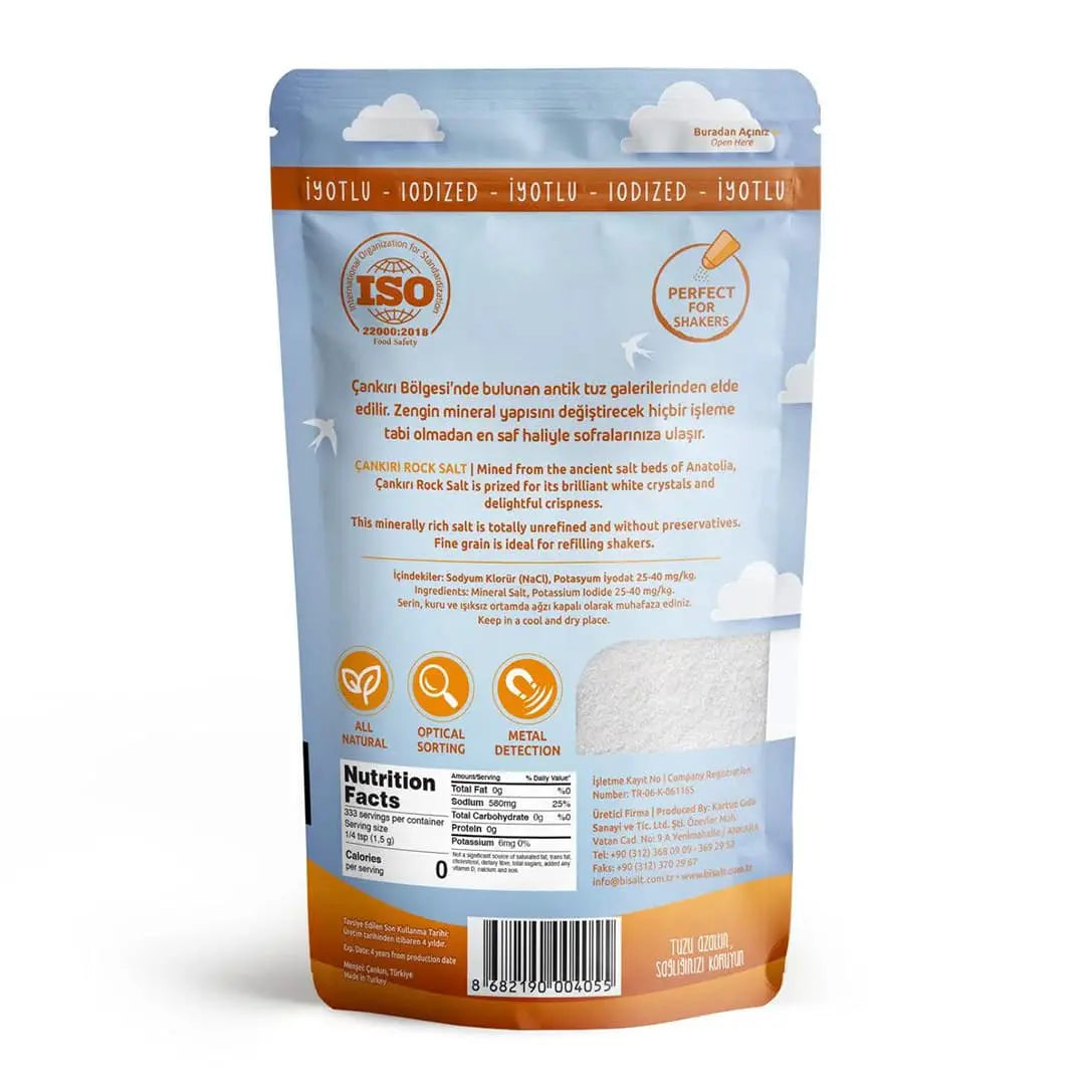 Bisalt İyotlu Çankırı Kaya Tuzu 500 Gr