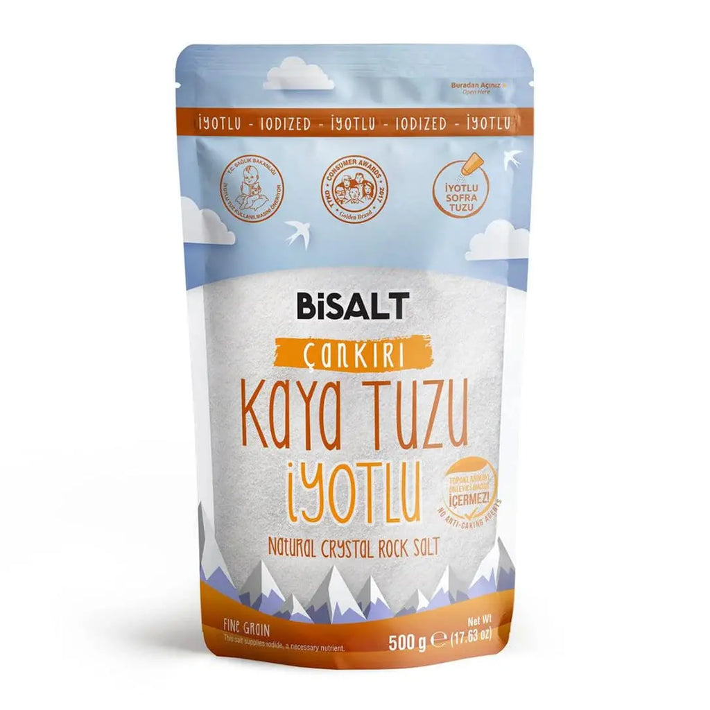 Bisalt İyotlu Çankırı Kaya Tuzu 500 Gr