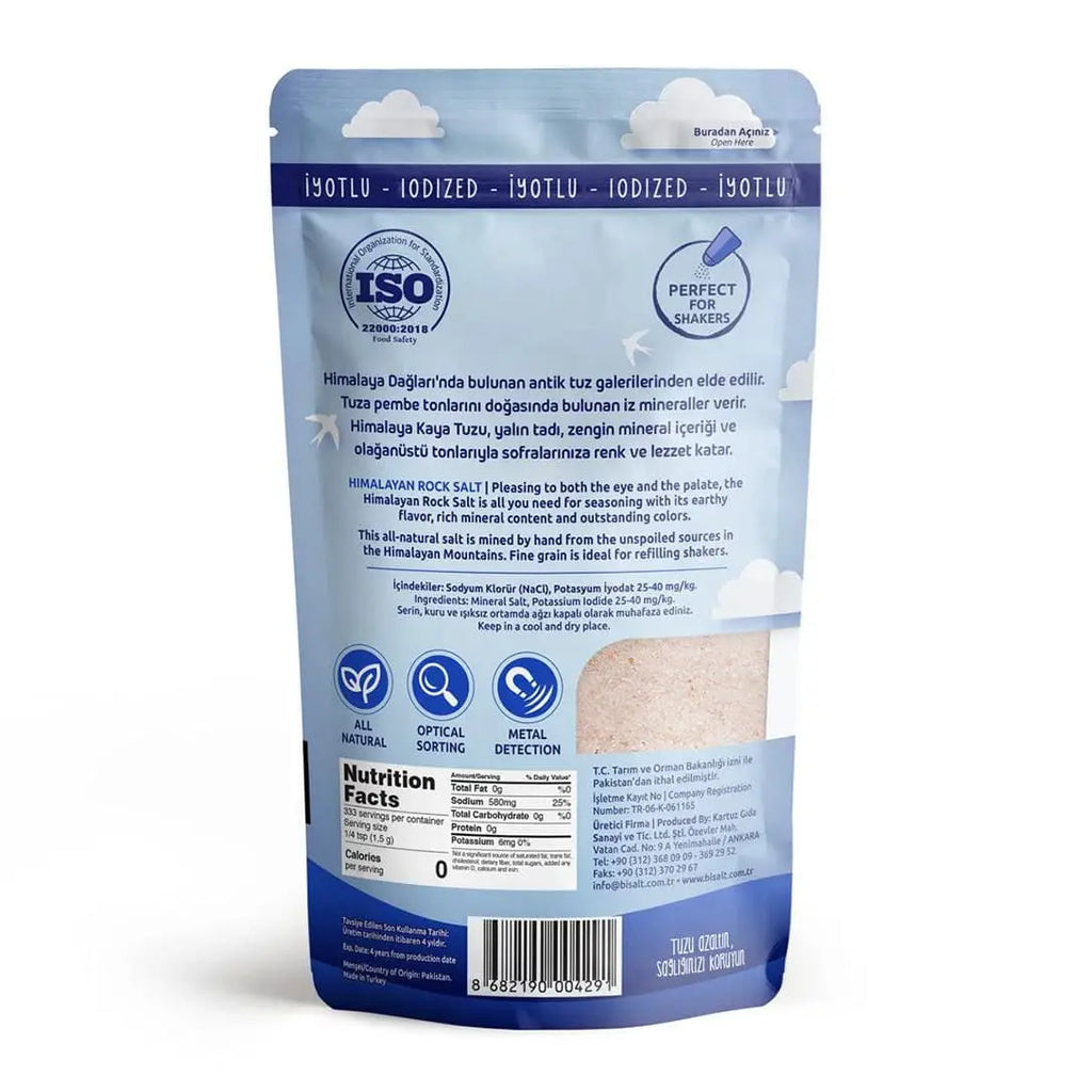 Bisalt İyotlu Himayala Tuzu 500 Gr