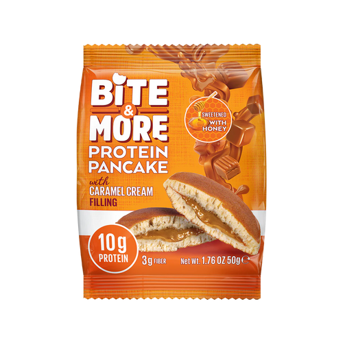 Bite And More Caramel Protein Pancake 50 Gr