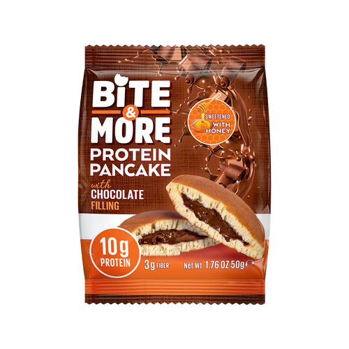 Bite And More Çikolatalı Protein Pancake 50 Gr