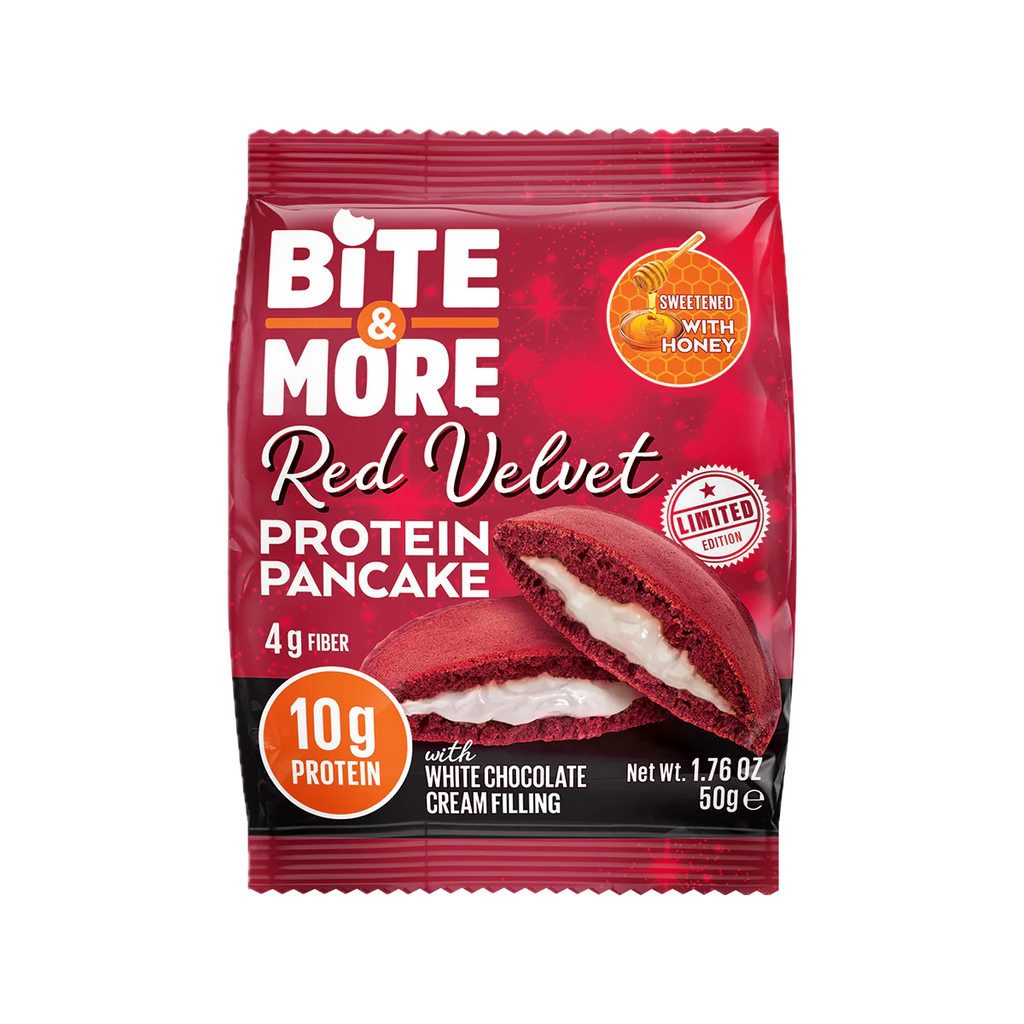 Bite And More Red Velvet Protein Pancake 50 Gr