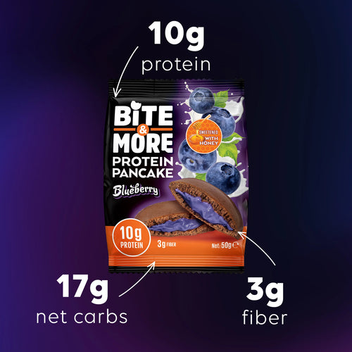 Bite And More Yaban Mersinli Protein Pancake 50 Gr