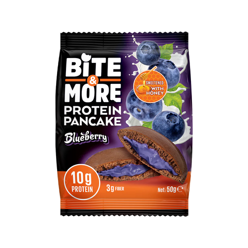 Bite And More Yaban Mersinli Protein Pancake 50 Gr