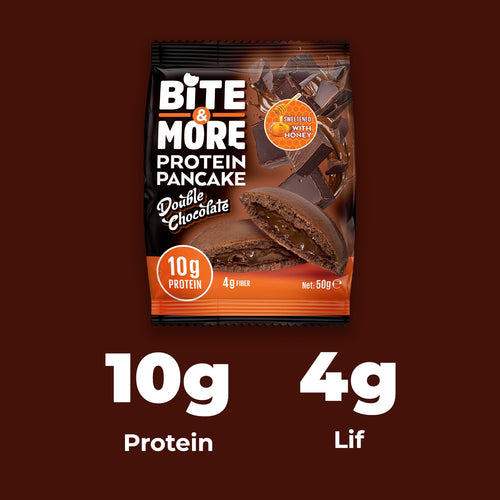 Bite&More Double Chocolate Protein Pancake 50 Gr
