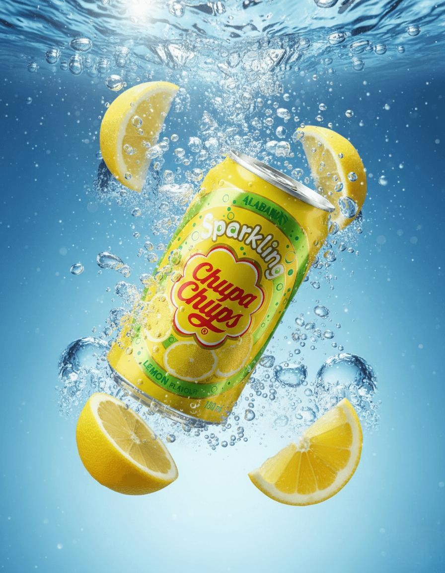 Chupa Chups Sparkling Lemon 150 Ml