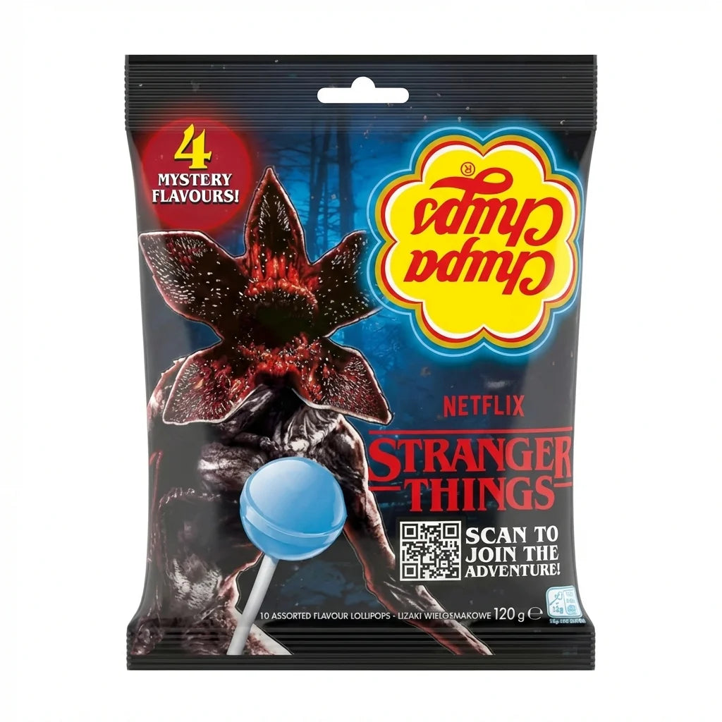 Chupa Chups Stranger Things 4 Mystery Flavours 120 Gr