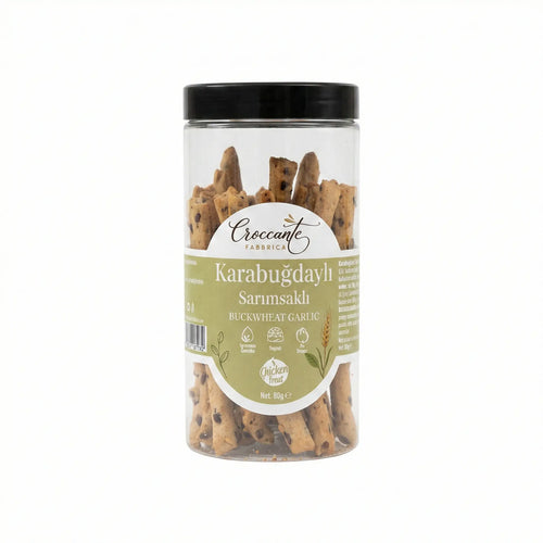 Croccante Glutensiz Sarımsaklı Grisini 80 Gr
