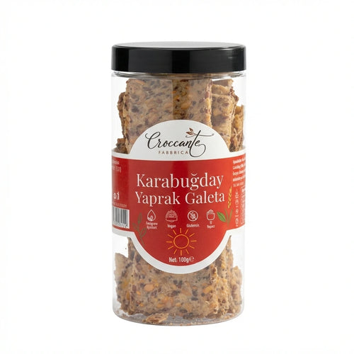 Croccante Glutensiz Yaprak Galeta 100 Gr