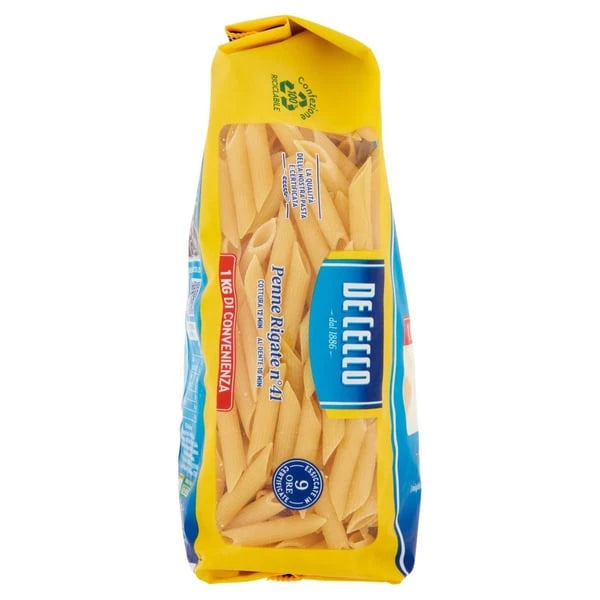 De Cecco Penne Rigate No:41 1000 Gr