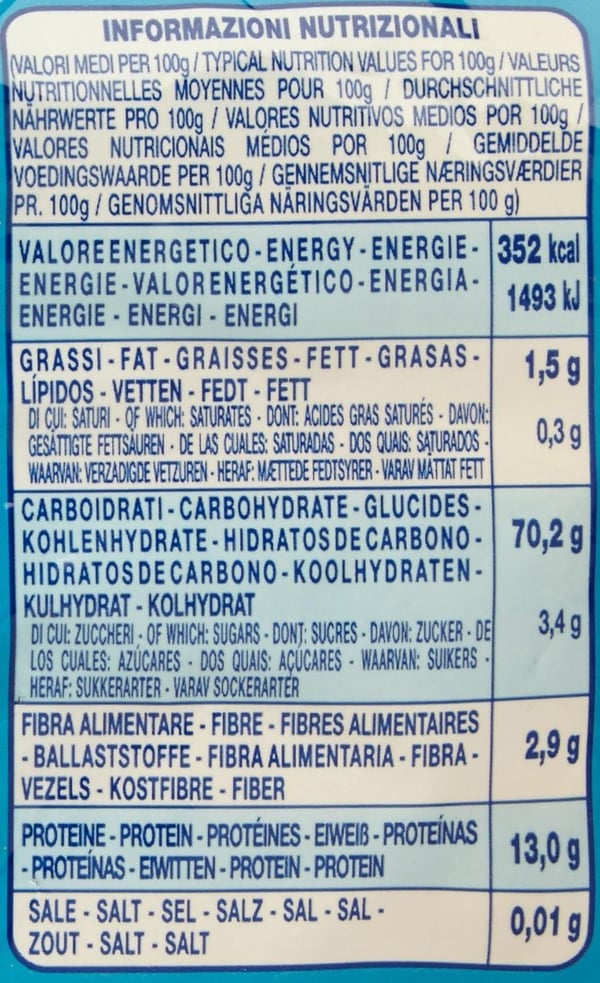 De Cecco Penne Rigate No:41 1000 Gr