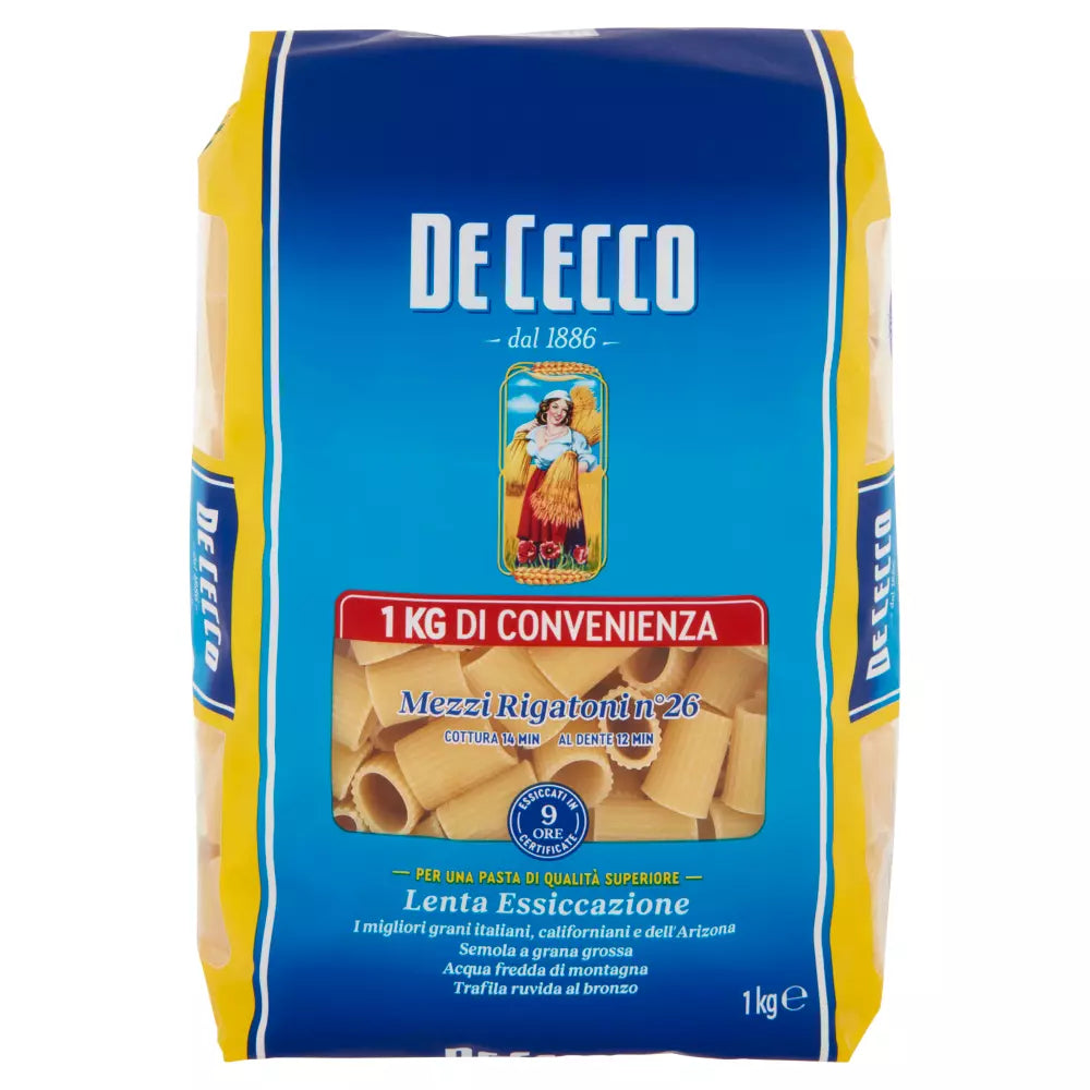 De Cecco Rigatoni No:24 1000 Gr