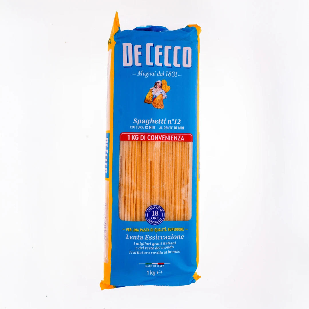 De Cecco Spaghetti No 12 1000 Gr