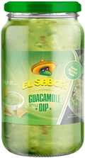 El Sabor Guacamole Dip Sos 1000 Gr