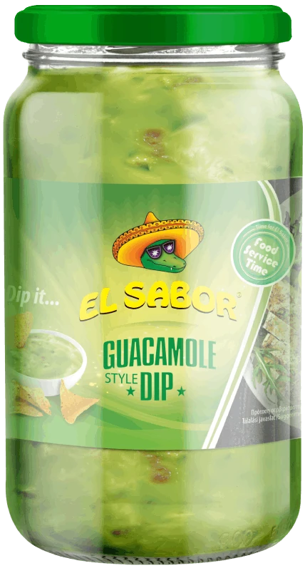 El Sabor Guacamole Dip Sos 1000 Gr