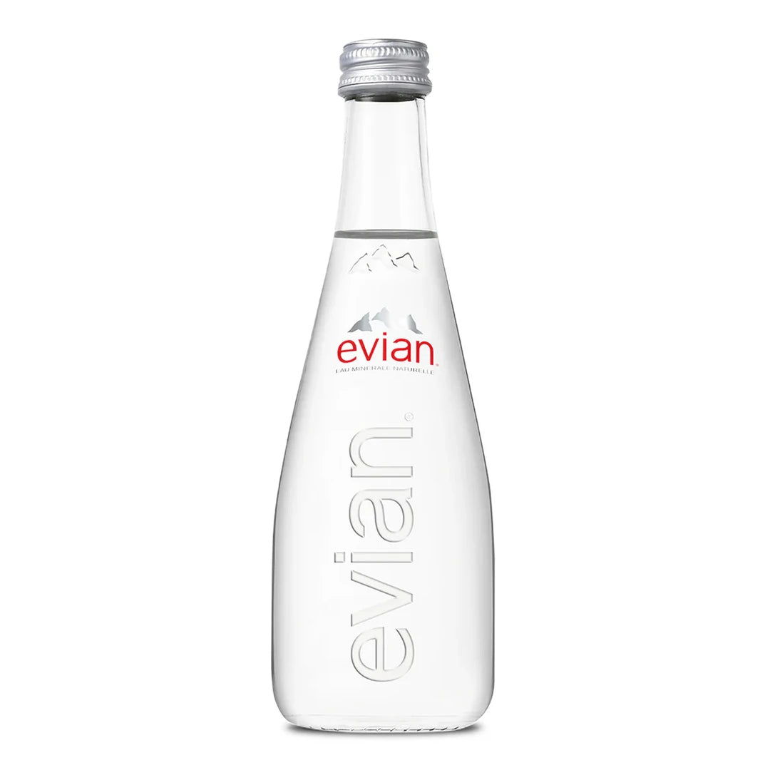 Evian Doğal Mineralli Su Cam Şişe 330 Ml