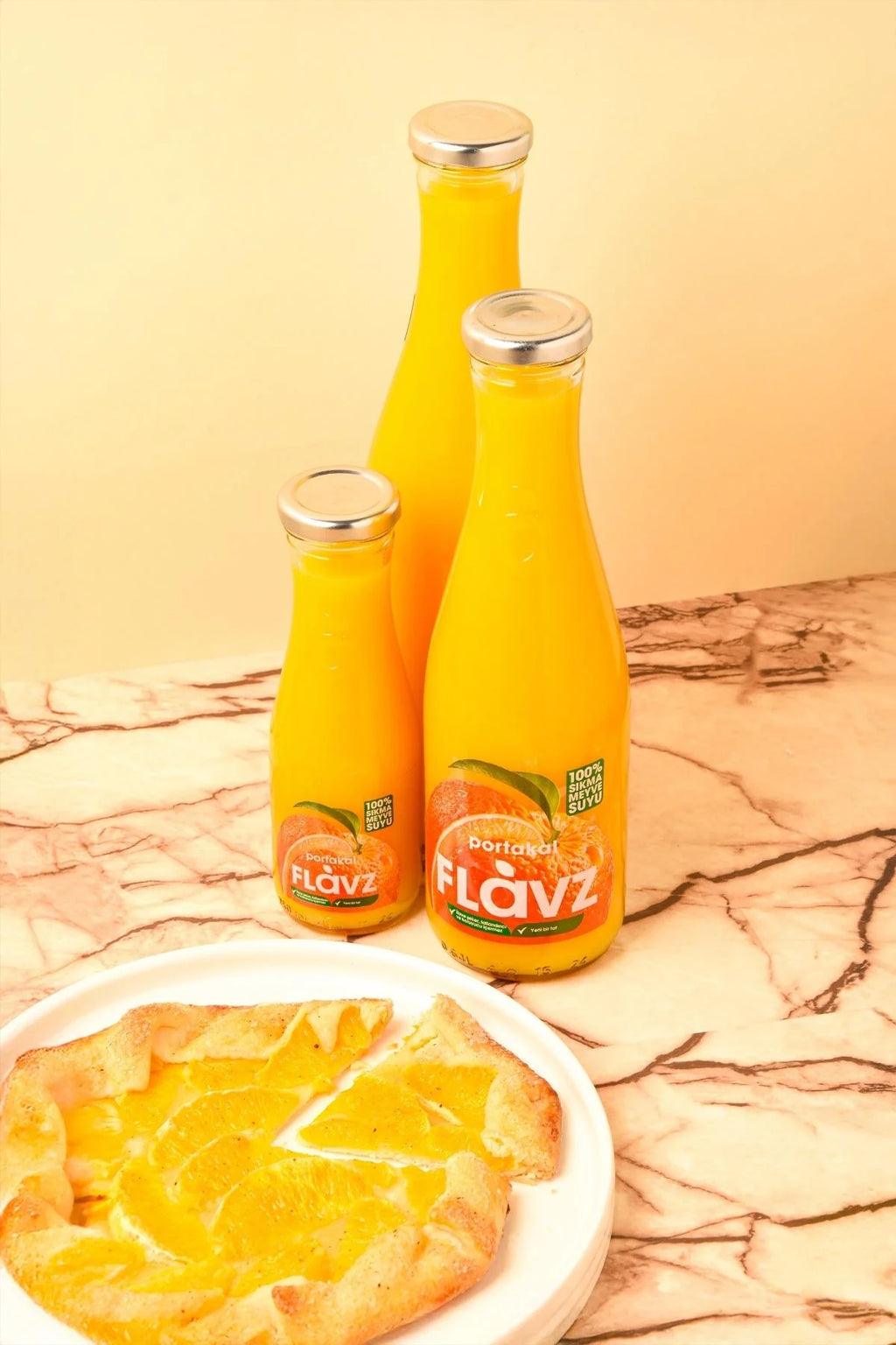 Flavz %100 Portakal Meyve Suyu 250 Ml