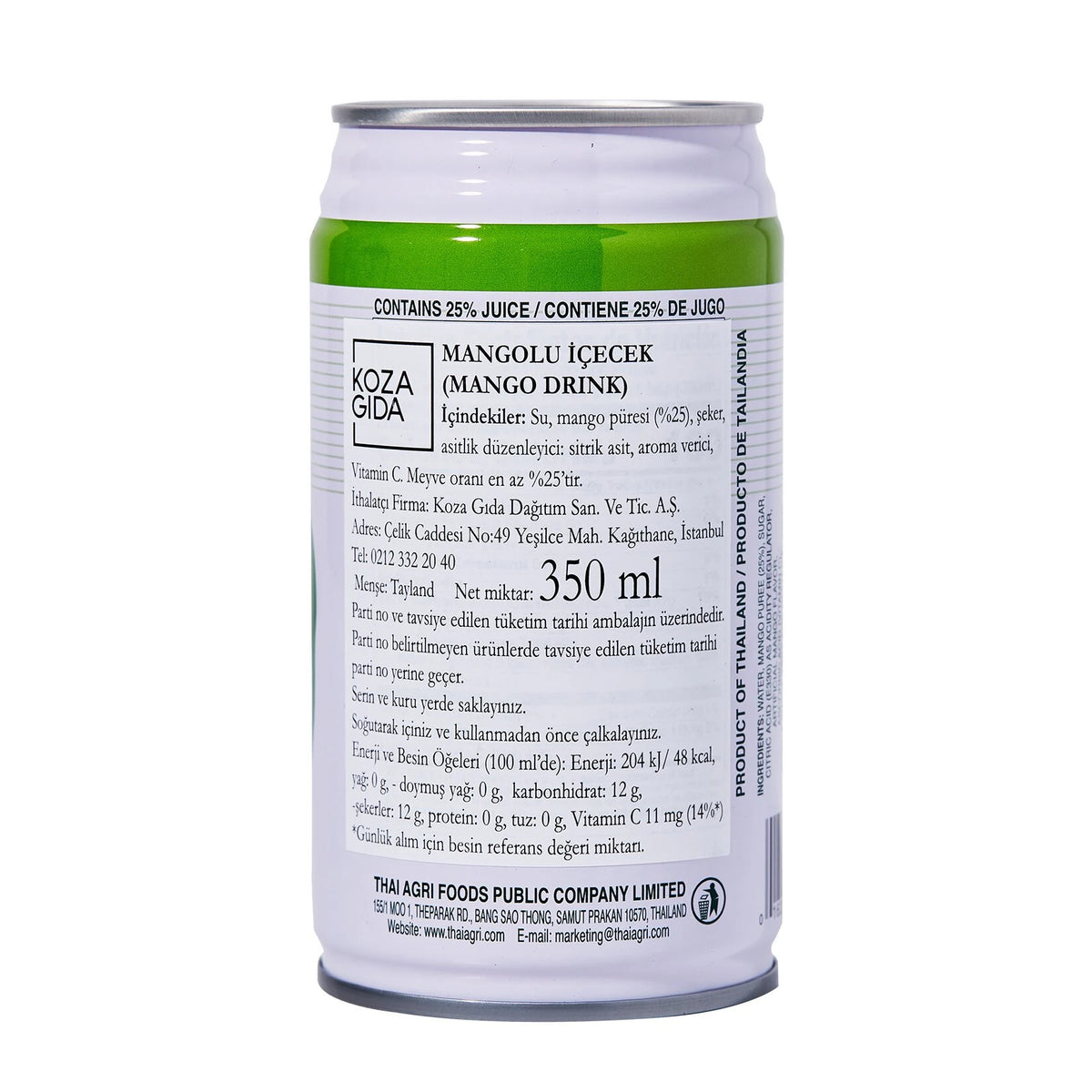 Foco Mango Meyveli İçecek 350 Ml