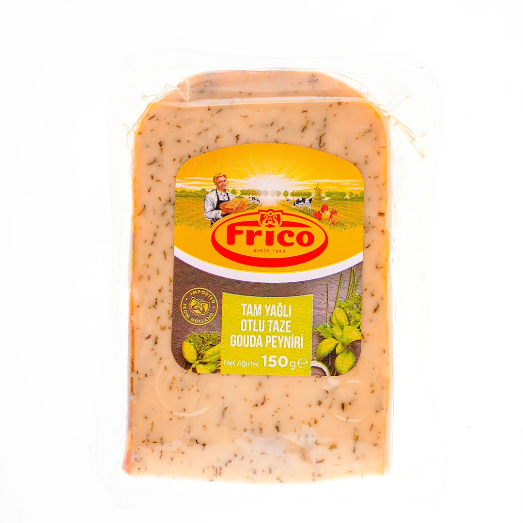 Frico Tam Yağlı Otlu Taze Gouda Peyniri 150 Gr