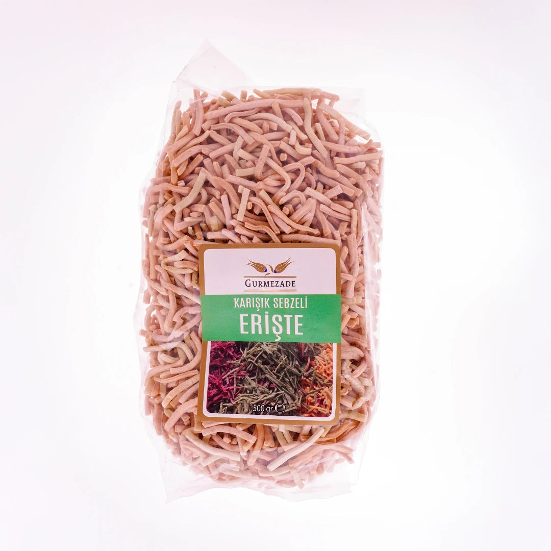 Gurmezade Karışık Sebzeli Erişte 500 Gr