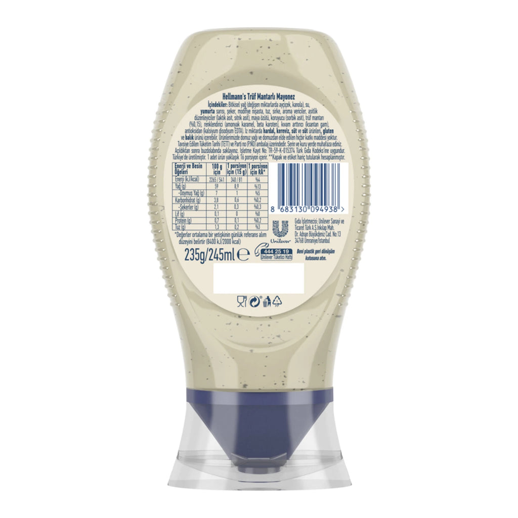 Hellmanns Trüflü Mayonez 235 Gr