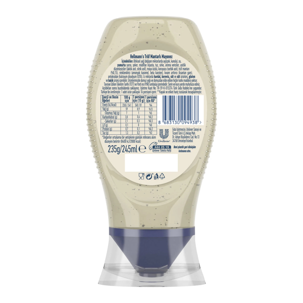 Hellmanns Trüflü Mayonez 235 Gr
