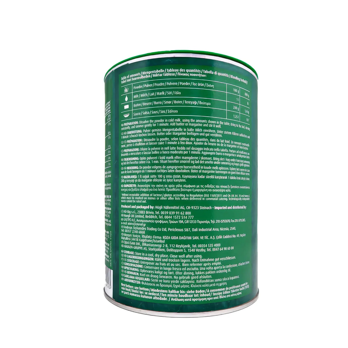 Hugli Toz Hollandez Sos 800 Gr