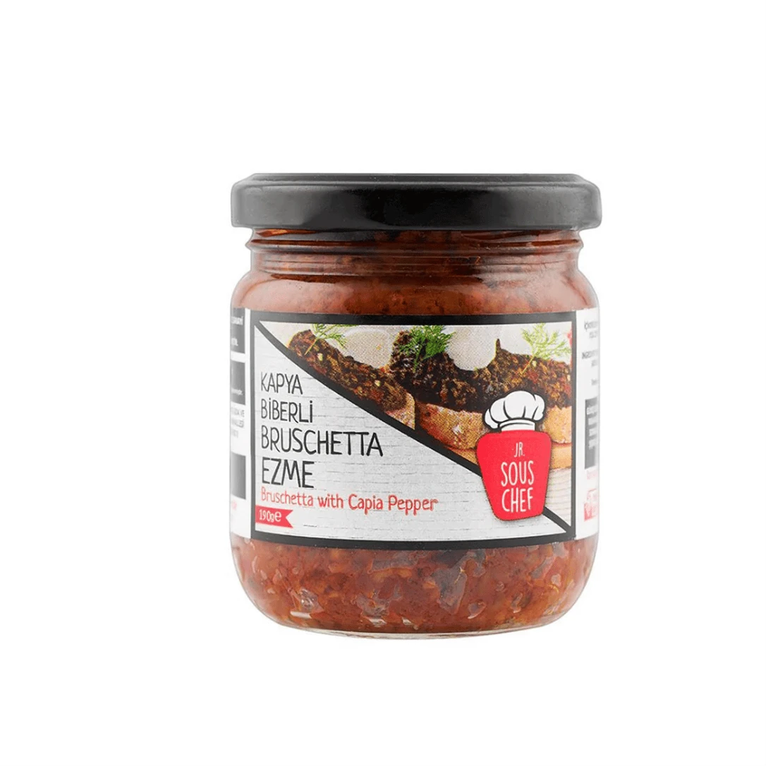 Jr. Sous Chef Kapya Biberli Bruschetta Ezme 190 Gr