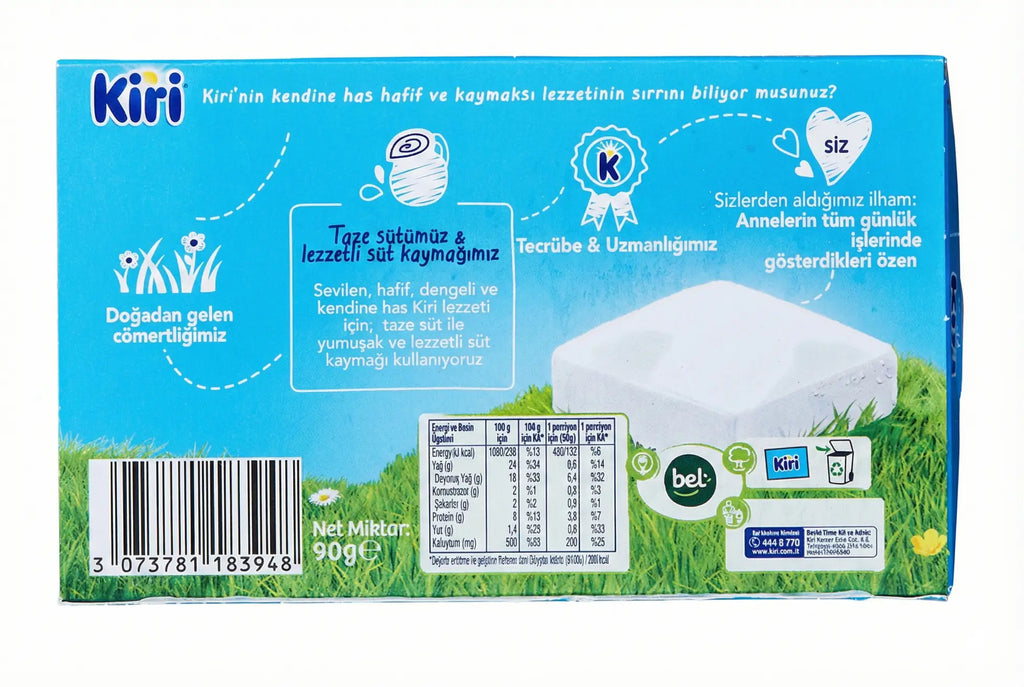 Kiri Tam Yağlı Taze Peynir 100 Gr 6'lı