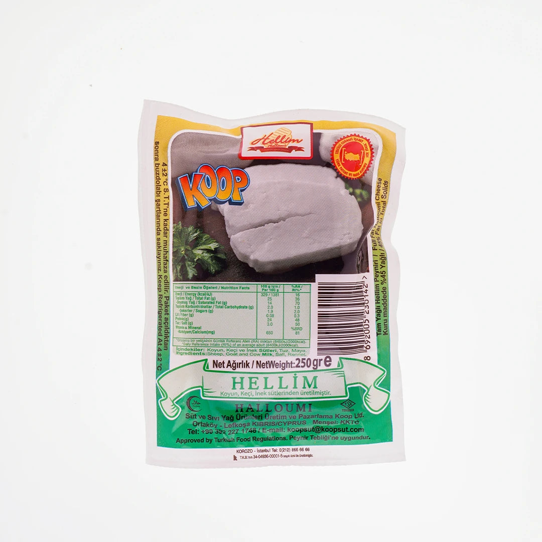 Koop Hellim Peyniri 250 Gr