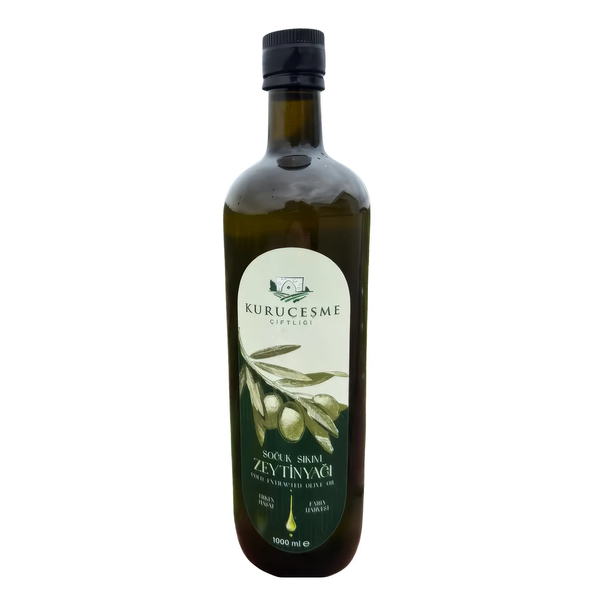 Kuruçeşme Çiftliği Soğuk Sikim Zeytinyağı 1000 Ml