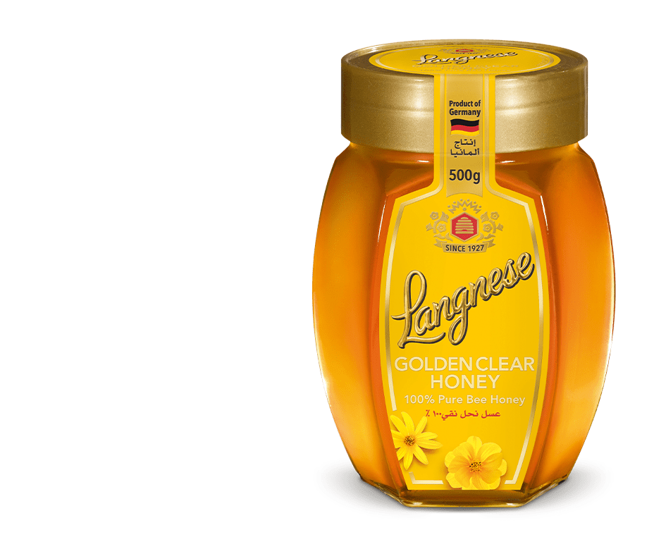 Langnese Golden Clear Honey Süzme Çiçek Balı 500 Gr ön görünüm