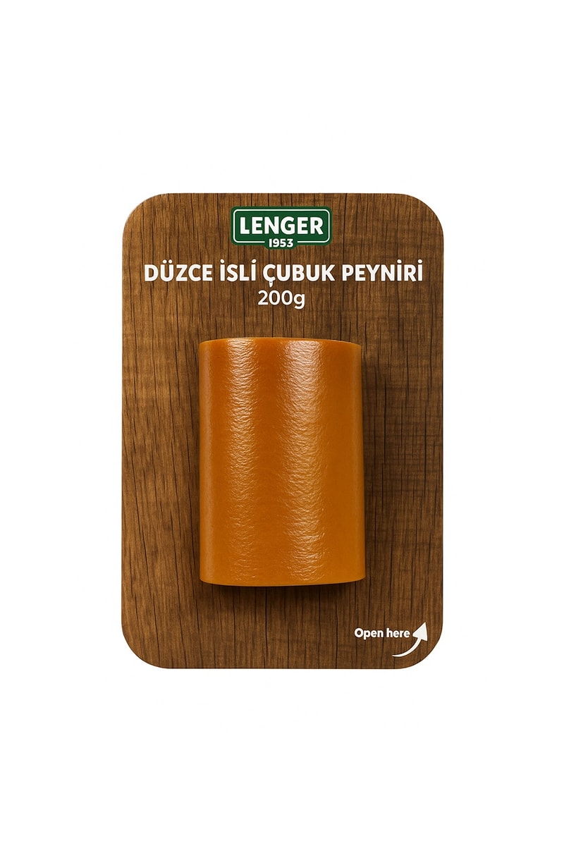 Lenger Düzce Dilimli İsli Çubuk Peyniri 200 Gr