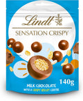 Lindt Sensation Crispy Milk Chocolate 140 Gr