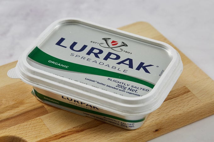 Lurpak Sürülebilir Organik Az Tuzlu Tereyağı 200 Gr