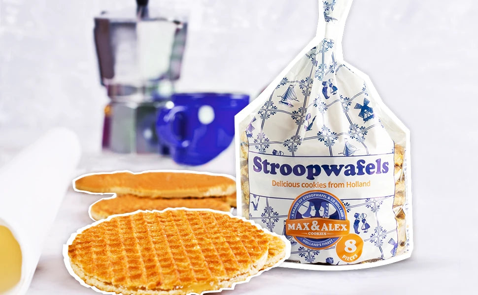 Max & Alex Stroopwafel Karamel Waffle Biskuvi 250 Gr