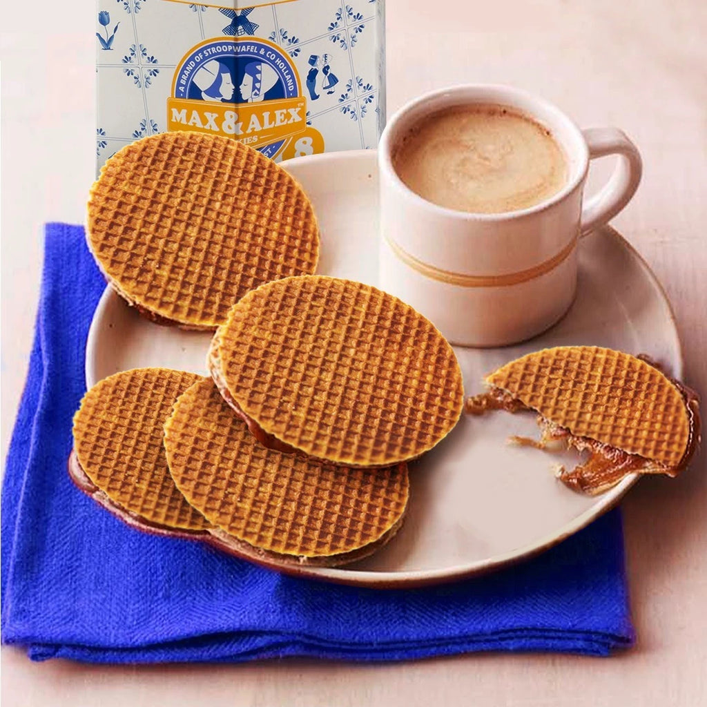 Max & Alex Stroopwafel Karamel Waffle Biskuvi 250 Gr