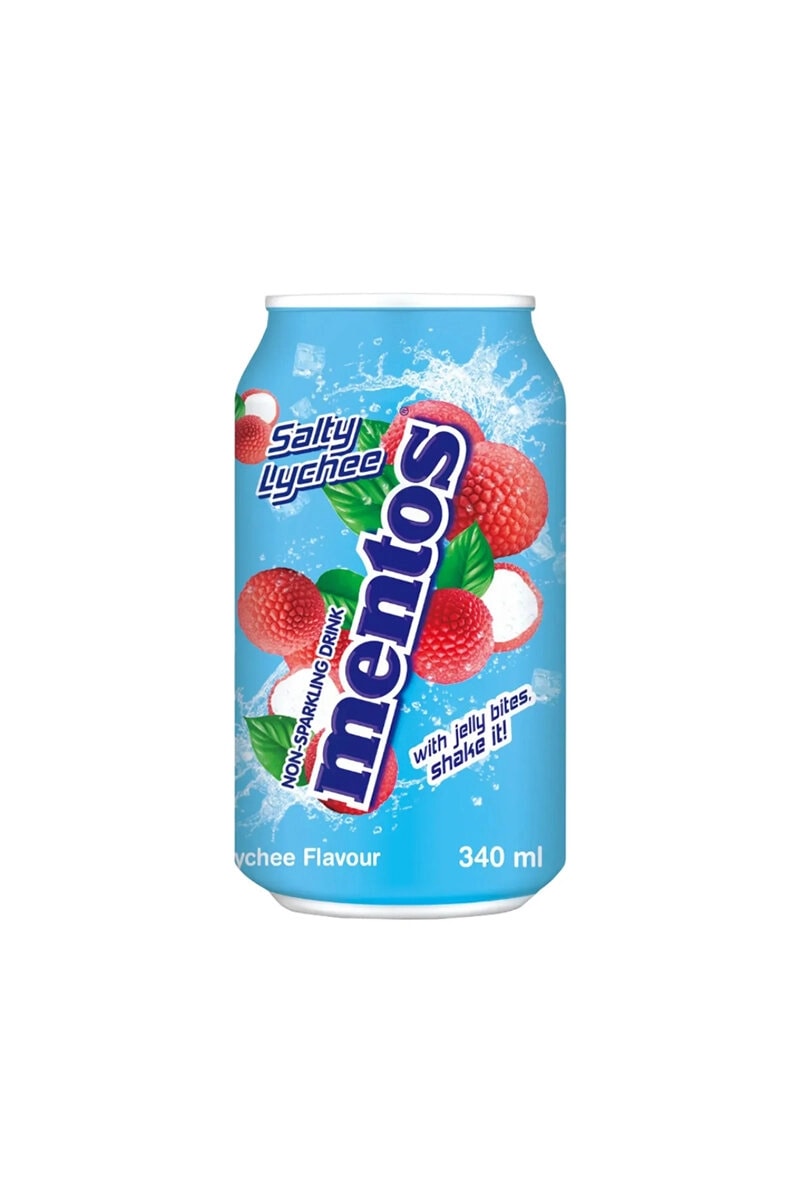 Mentos Tuzlu Liçi Meyveli Aromalı İçecek 340 Ml
