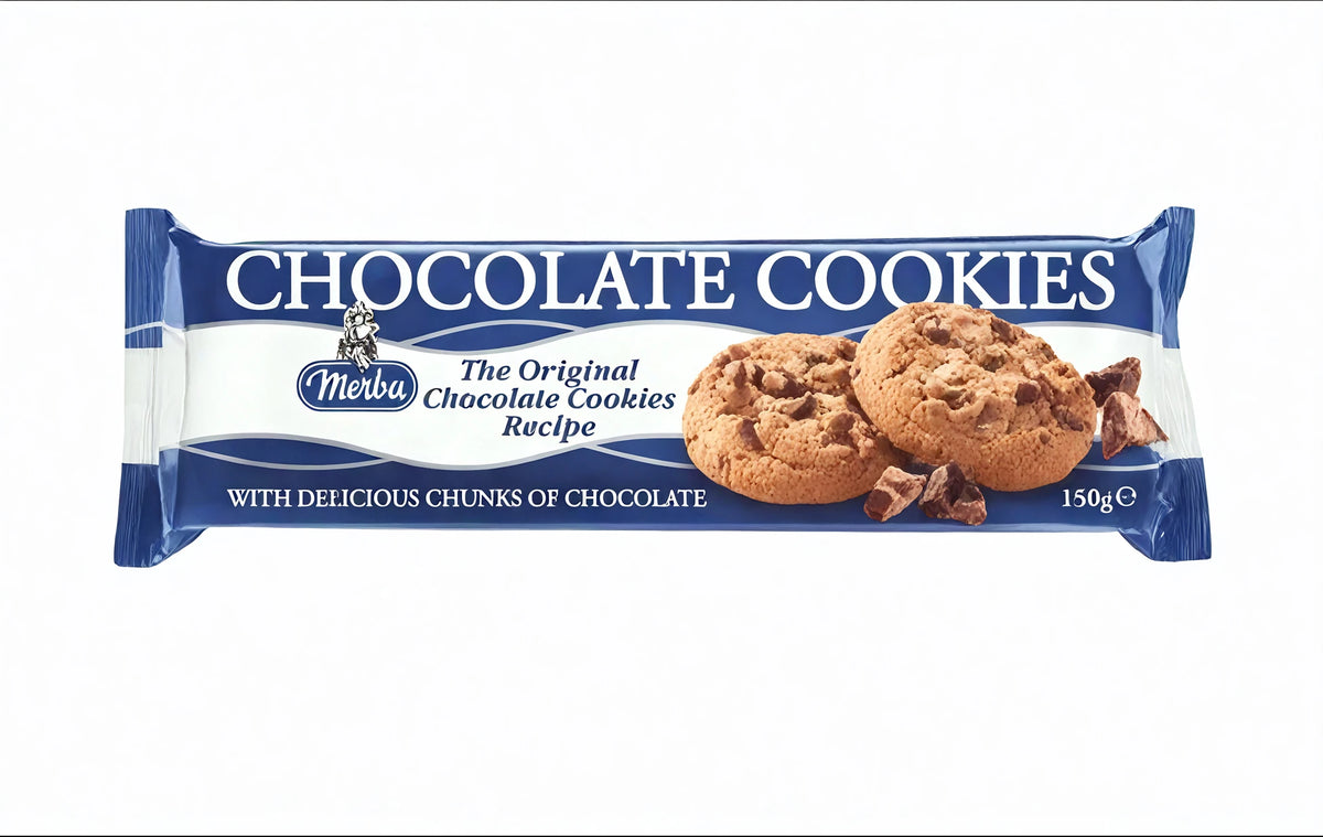 Merba Chocolate Cookies 150 Gr