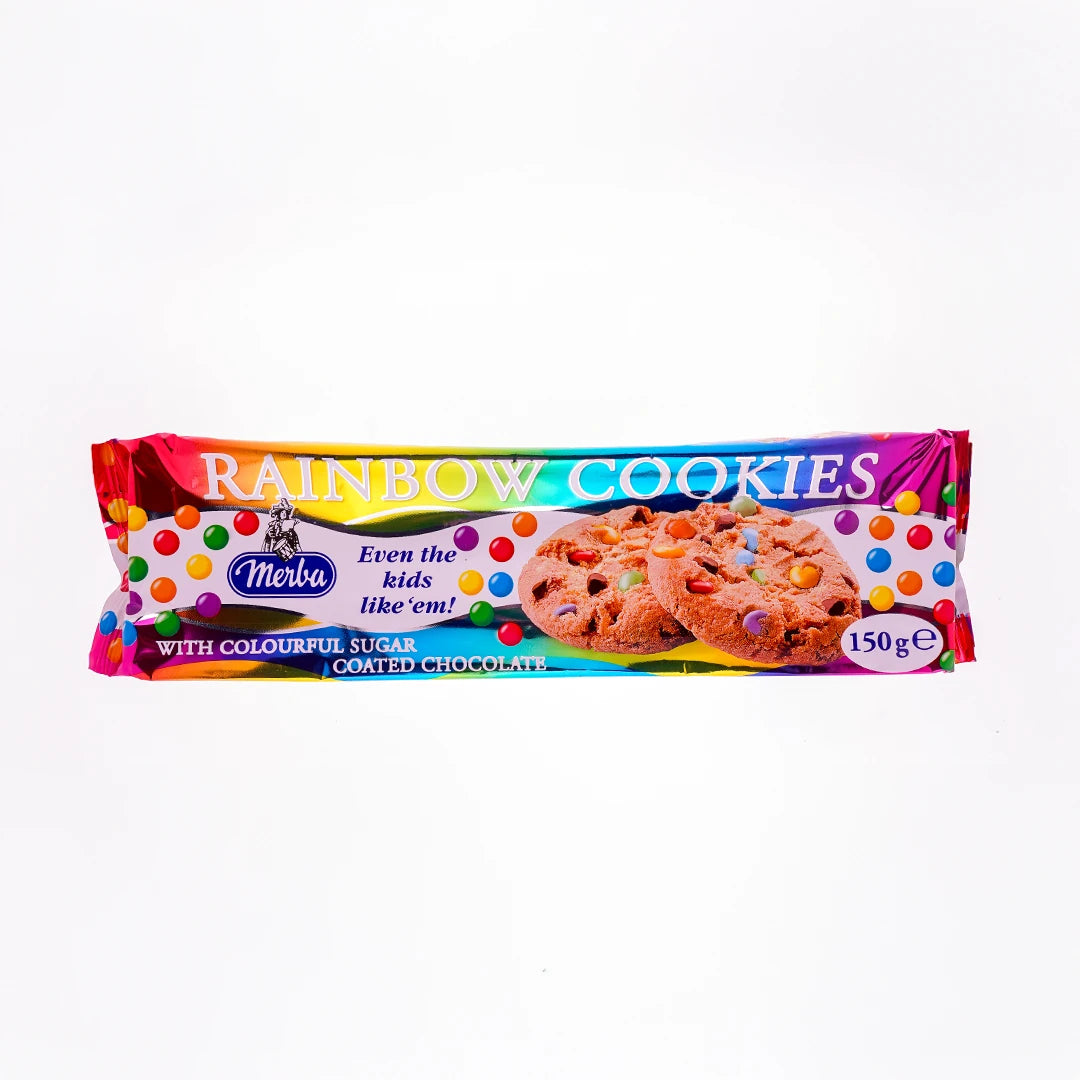 Merba Rainbow Cookies 150 Gr
