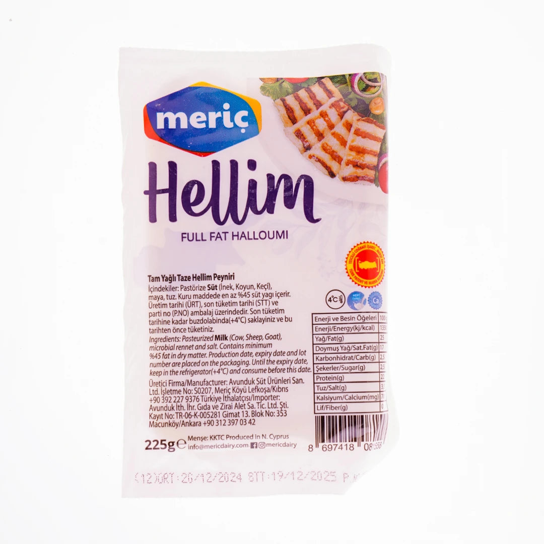 Meriç Hellim Peyniri 225 Gr